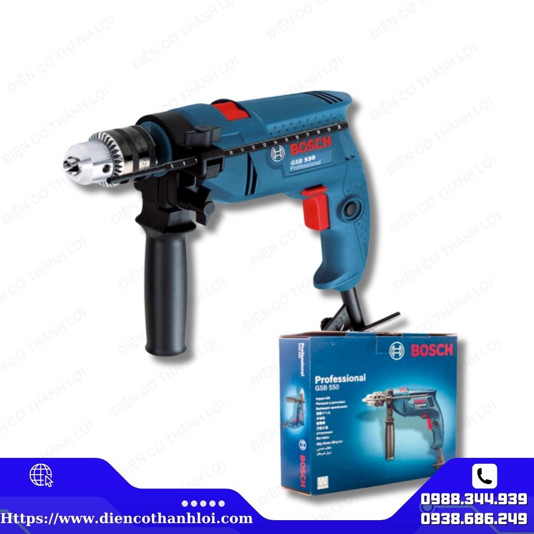 MÁY KHOAN ĐỘNG LỰC BOSCH GSB 550