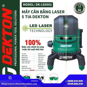 MÁY CÂN BẰNG LASER DEKTON DK-LS0502