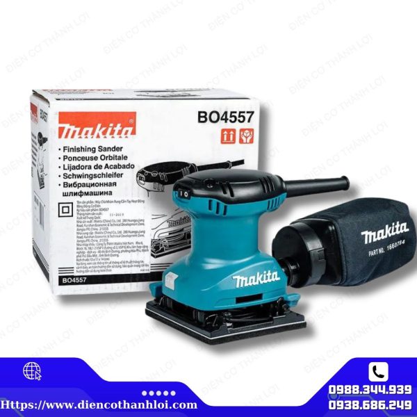 MÁY CHÀ NHÁM RUNG VUÔNG MAKITA BO4557
