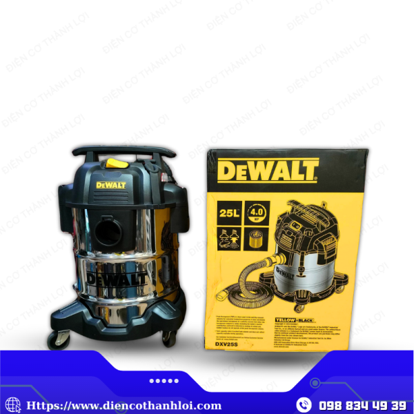 Máy hút bụi 3 chức năng khô và ướt DeWalt DXV25S