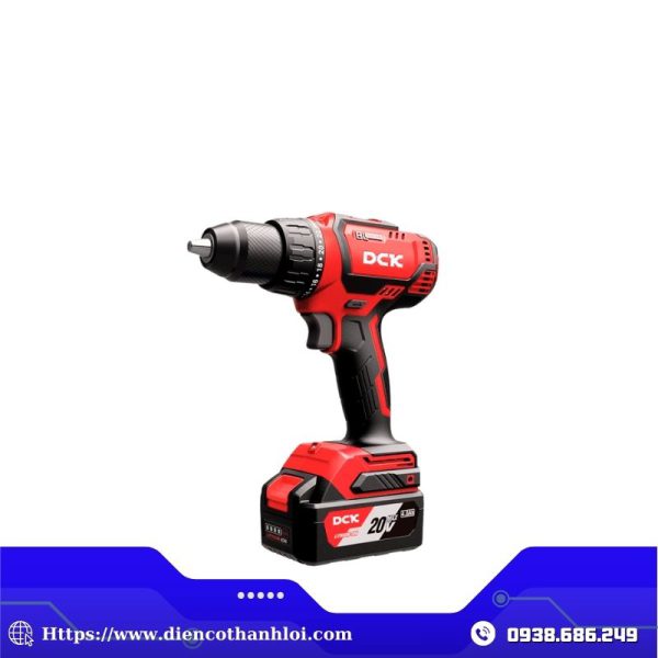 MÁY KHOAN VẶN VÍT DÙNG PIN 20V DCK KDJZ04-13
