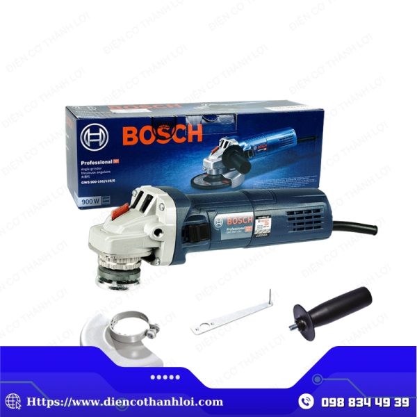 MÁY MÀI GÓC BOSCH GWS 900-125S ( ĐIỀU CHỈNH TỐC ĐỘ )