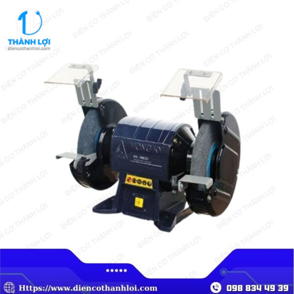 MÁY MÀI BÀN 2 ĐÁ HỒNG KÝ MB2D-1HP 380V