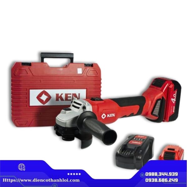 MÁY MÀI GÓC DÙNG PIN KEN KEN BL9120-40S - Hình ảnh 2