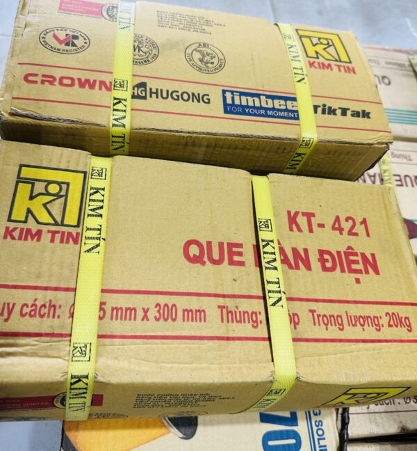 QUE HÀN SẮT 2.5MM KIM TIN KT-421 - Hình ảnh 3