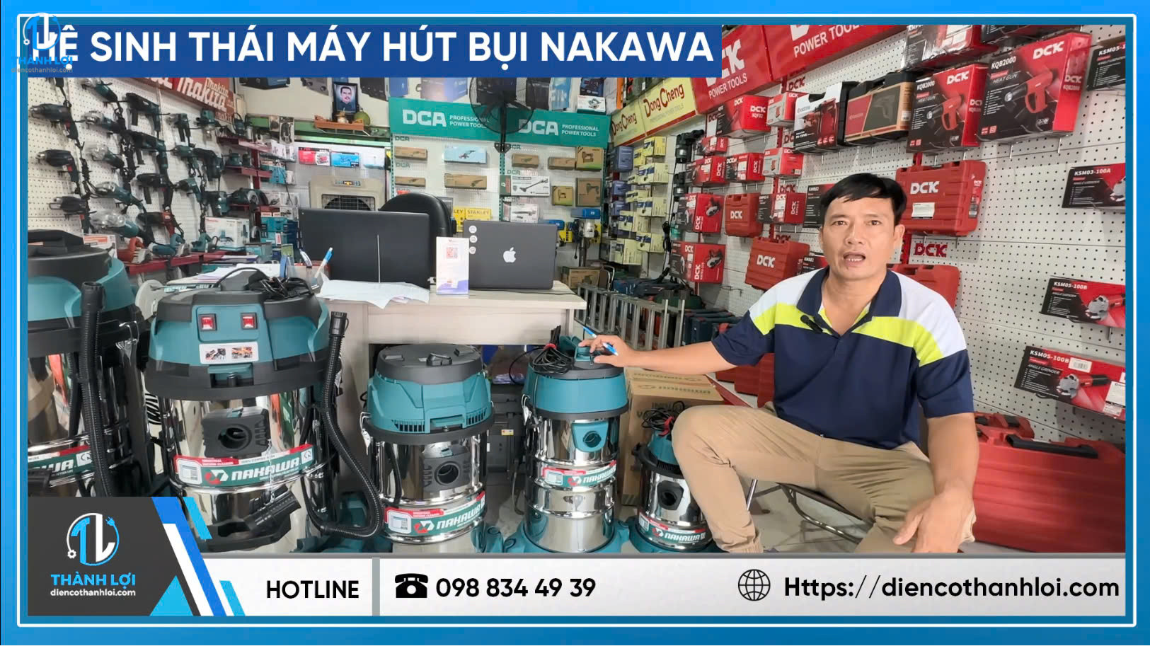 MÁY HÚT BỤI NAKAWA