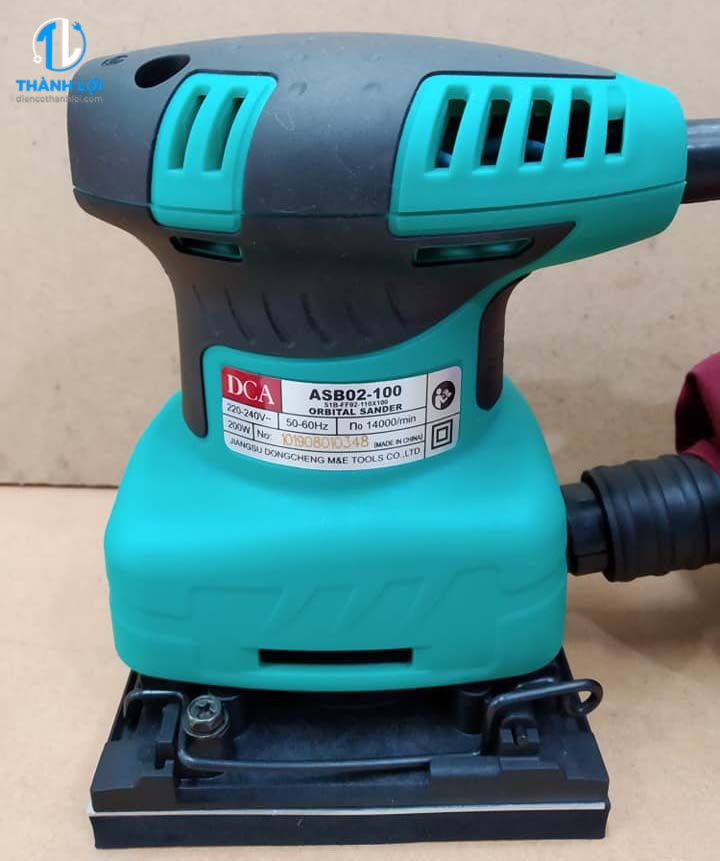 MÁY CHÀ NHÁM HÌNH VUÔNG DCA ASB02-100