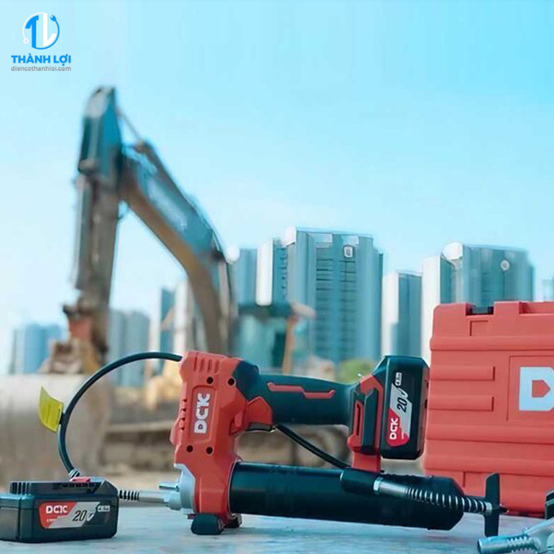 SÚNG BƠM MỠ DÙNG PIN DCK KDGG500