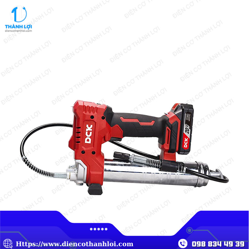SÚNG BƠM MỠ DÙNG PIN DCK KDGG500