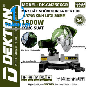 MÁY CẮT NHÔM DEKTON DK-CN250XCR