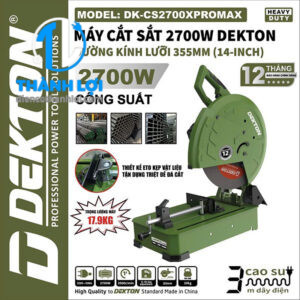 MÁY CẮT SẮT DEKTON DK-CS2700XPROMAX