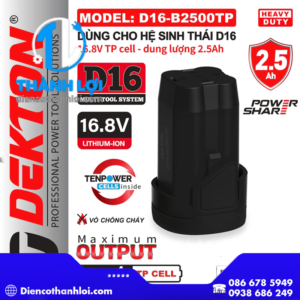 PIN 16V DEKTON D16-B2500TP