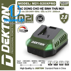 SẠC PIN DEKTON M21-S20XPRO