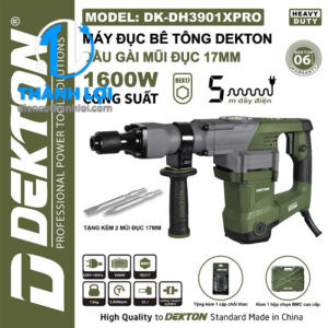 MÁY ĐỤC BÊ TÔNG DEKTON DK-DH3901XPRO