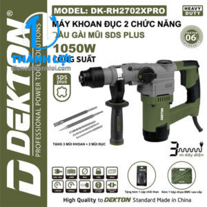 MÁY KHOAN BÊ TÔNG DEKTON DK-RH2702XPRO