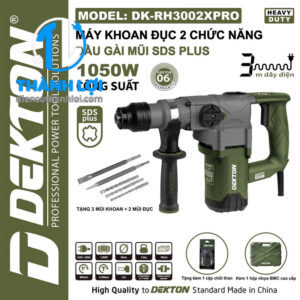 MÁY KHOAN ĐỤC DEKTON DK-RH3002XPRO